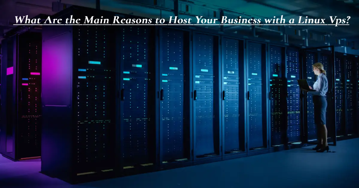 What Are the Main Reasons to Host Your Business with a Linux Vps?
