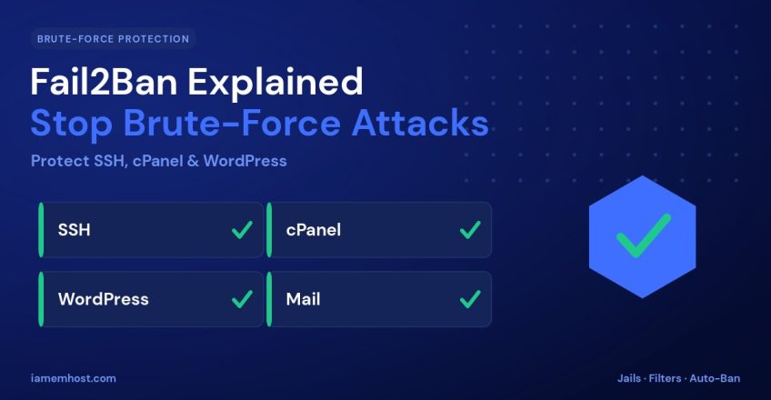 Fail2Ban: Stop Brute-Force Attacks on SSH, cPanel & WordPress