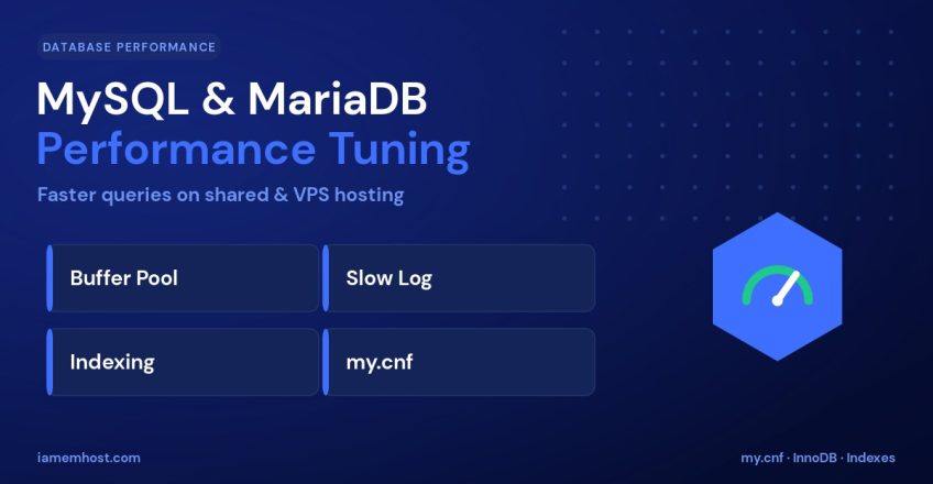 MySQL & MariaDB Performance Tuning for Shared and VPS Hosting