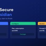 Three-step Plesk Obsidian setup: install, configure a service plan, and harden the server