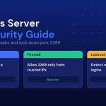 Windows Server RDP security guide to stop brute-force attacks on port 3389